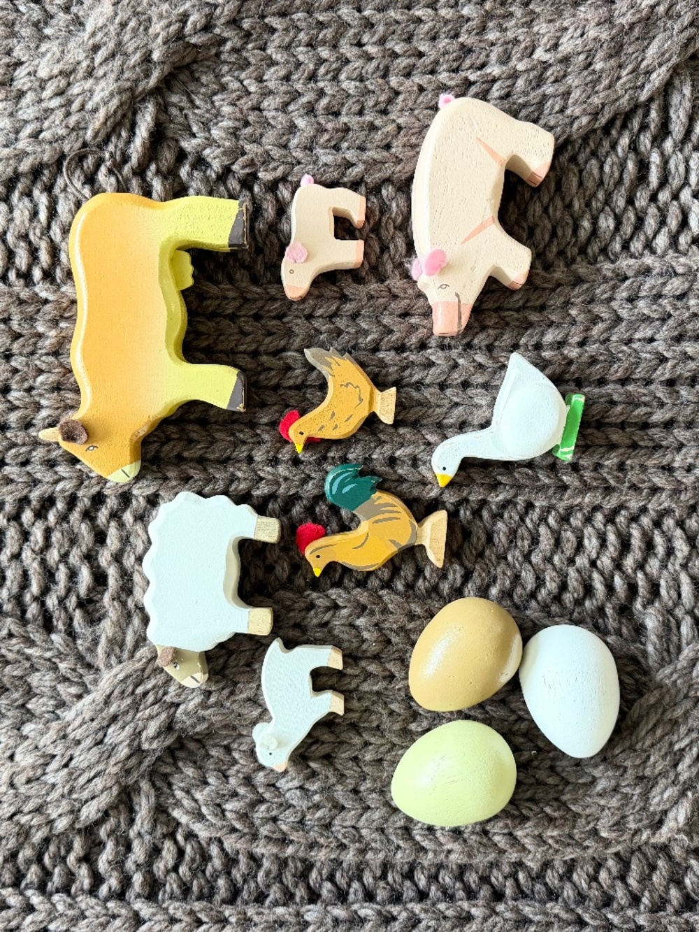 Wooden farm collection